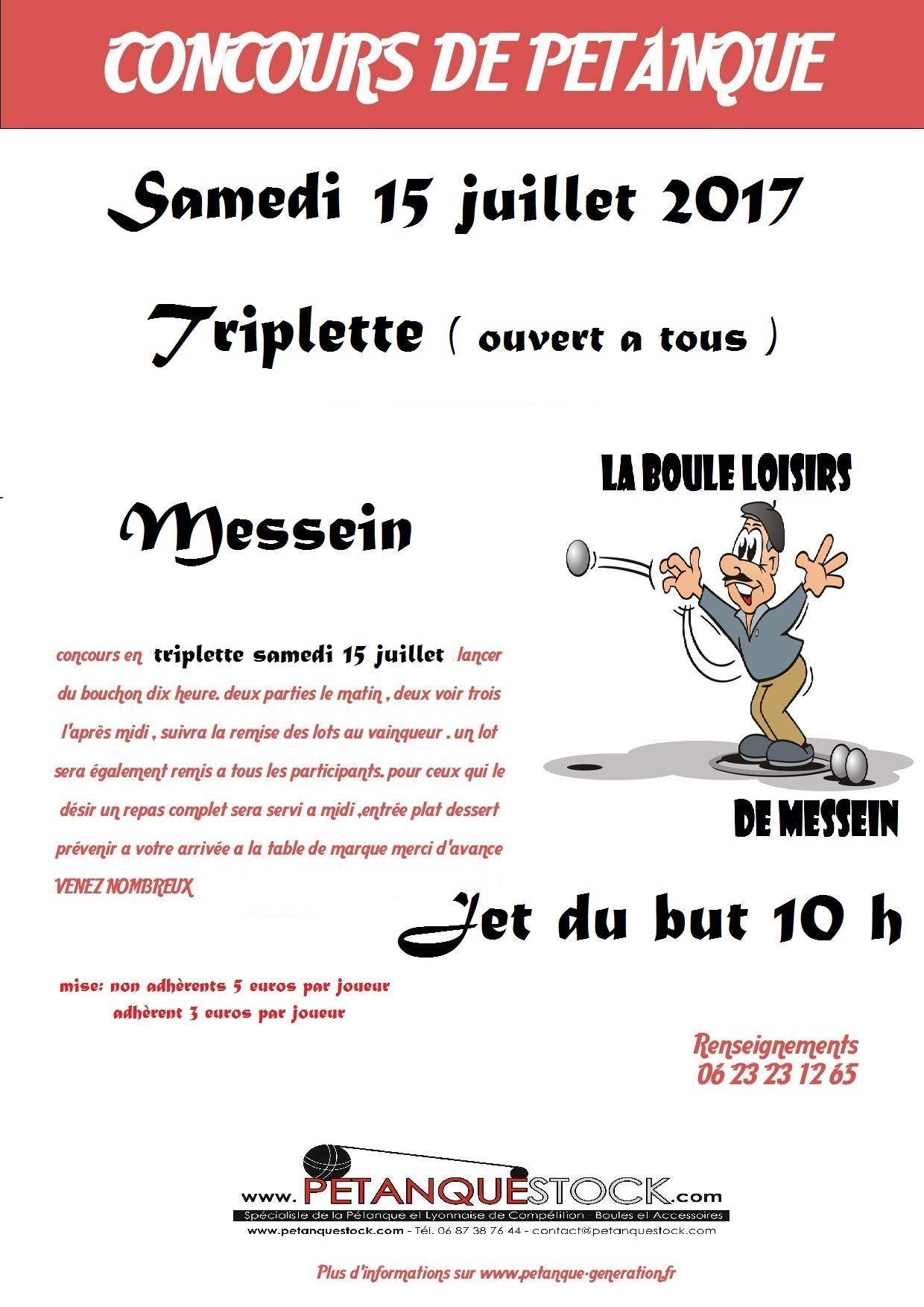 Photo du club de pétanque la boule loisirs de messein  - 237
